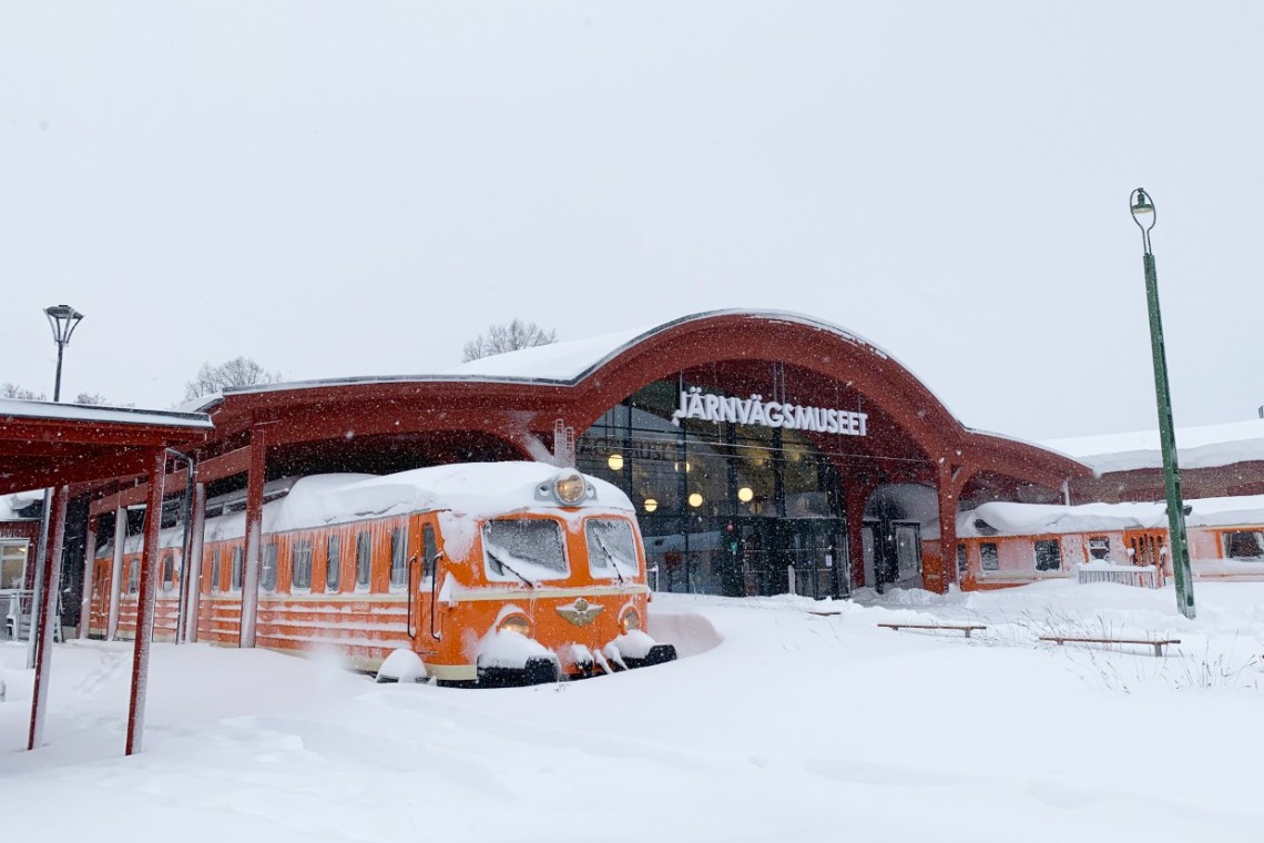 Bild: Järnvägsmuseet i Gävle. Foto: Helena Törnqvist